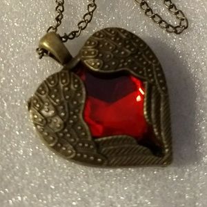 Jewelry - HEART PENDANT NECKLACE - Beautiful Jewelry Fashion Jewelry - HEART PENDANT NECKLACE - Beautiful Jewelry Fashion